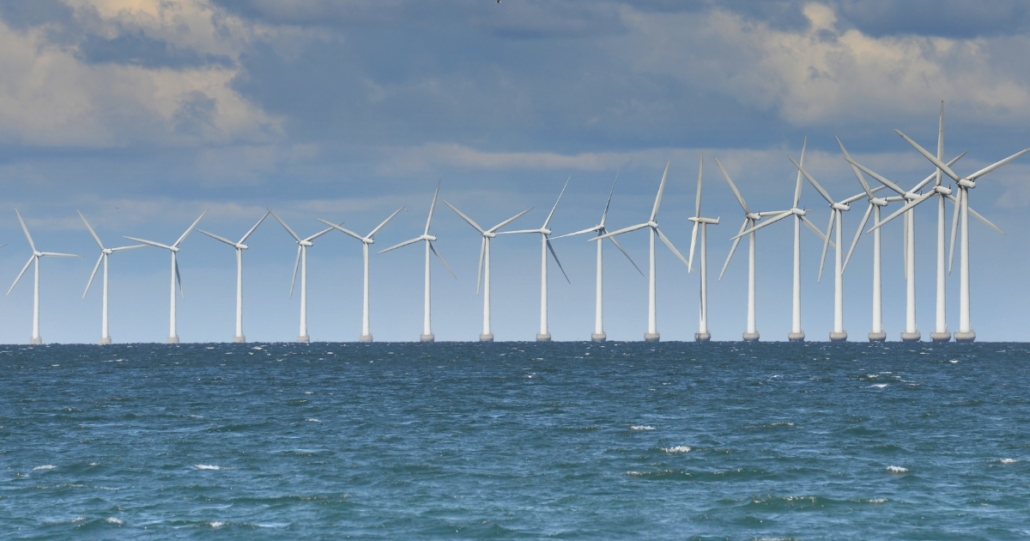elektrownie wiatrowe na morzu, turbiny